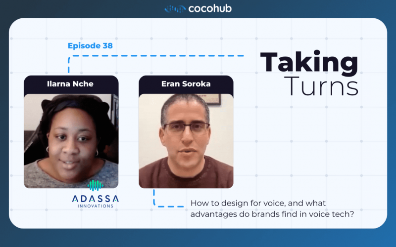 Taking Turns with Ilarna Nche - design for voice